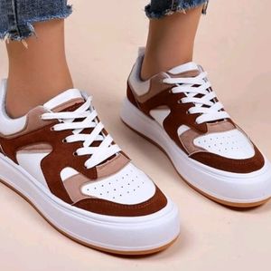 Neutral color sneakers